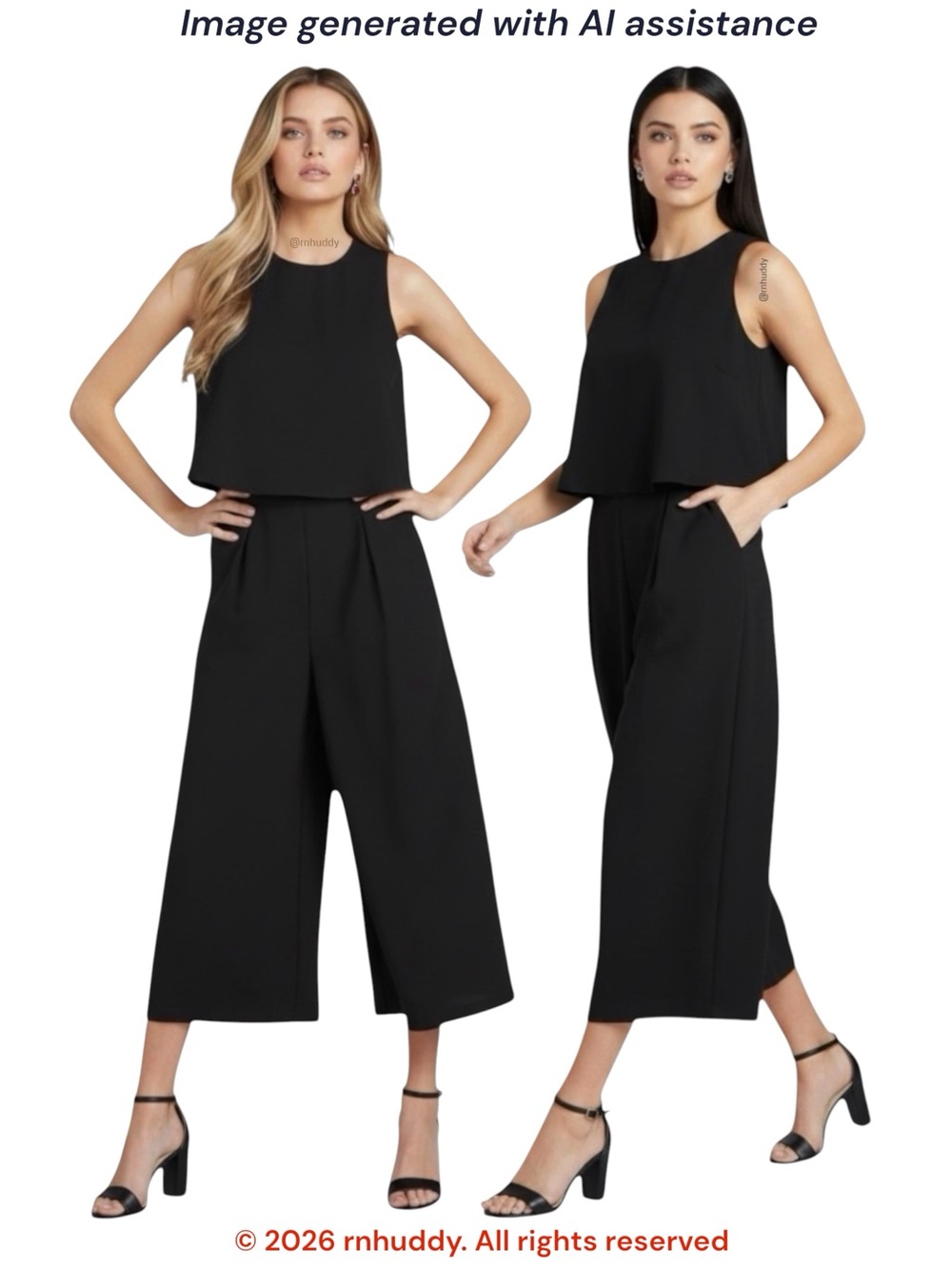 NWT Mud Pie M Celine Jumpsuit in black